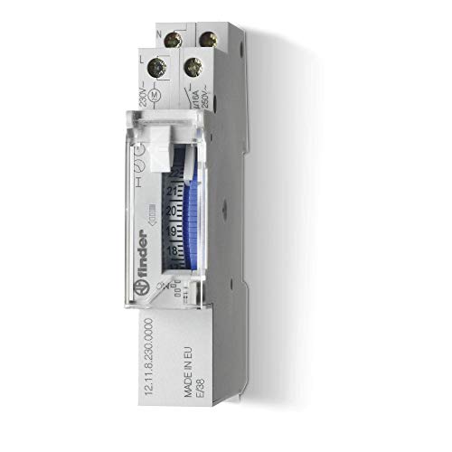 Finder Interruttore Temporizzato Serie 12 Tipo 121182301000 - Programmatore Digitale Affidabile